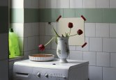 Three tulips and a cake in the bathroom, 2009, Budapest 140 x 102 cm Archival Pigment Print 2/5, Signed and numbered on the back